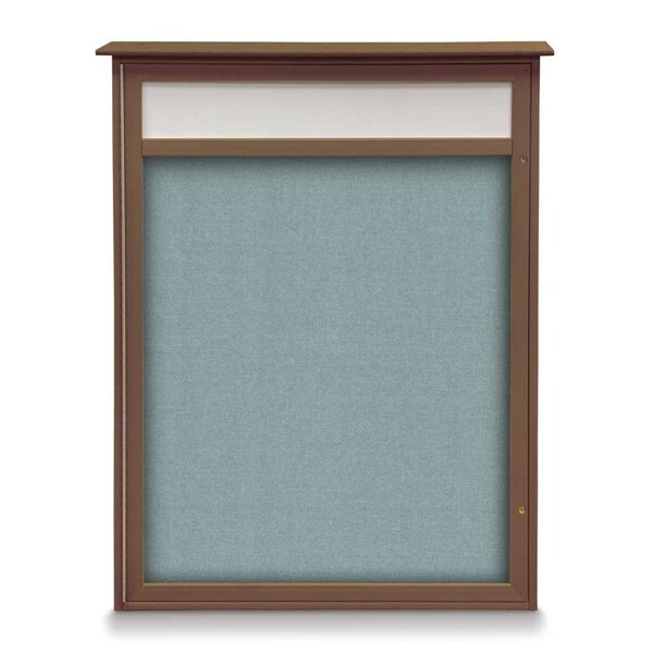 Double Door Enclosed Indoor Letterboard